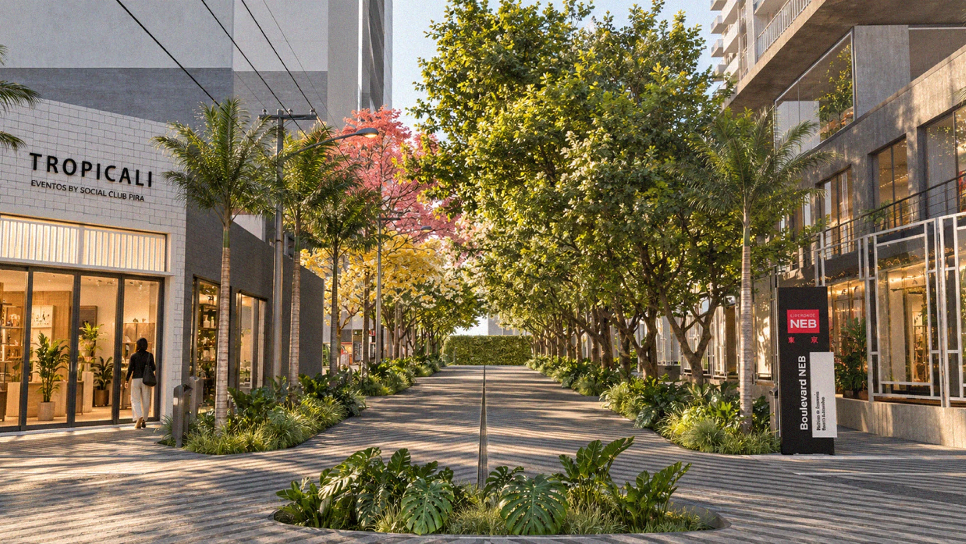 Boulevard NEB Faria Lima: espaço público | Conde Urban Design