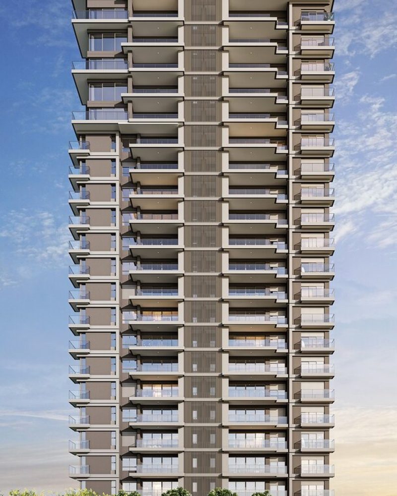 Fachada da torre Horizont.